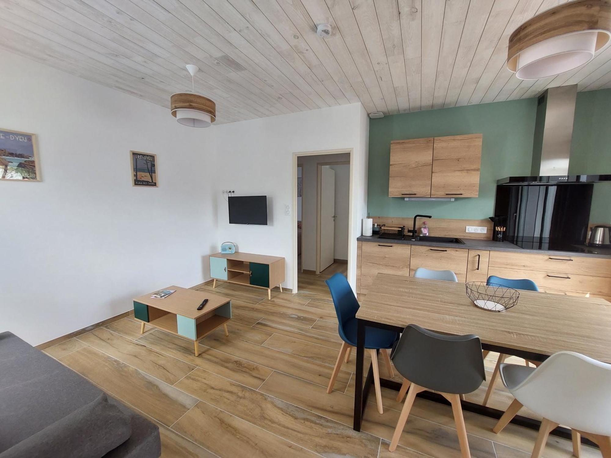 Maison De Vacances - Classe Meuble De Tourisme 3 Etoiles Ile d'Yeu Extérieur photo